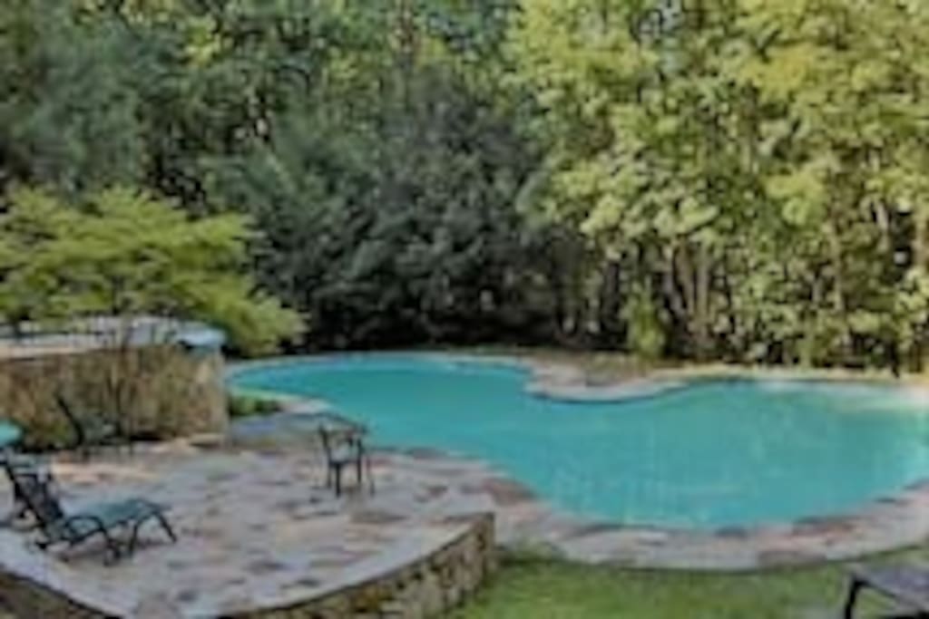 Community pool and Hot Tub Above