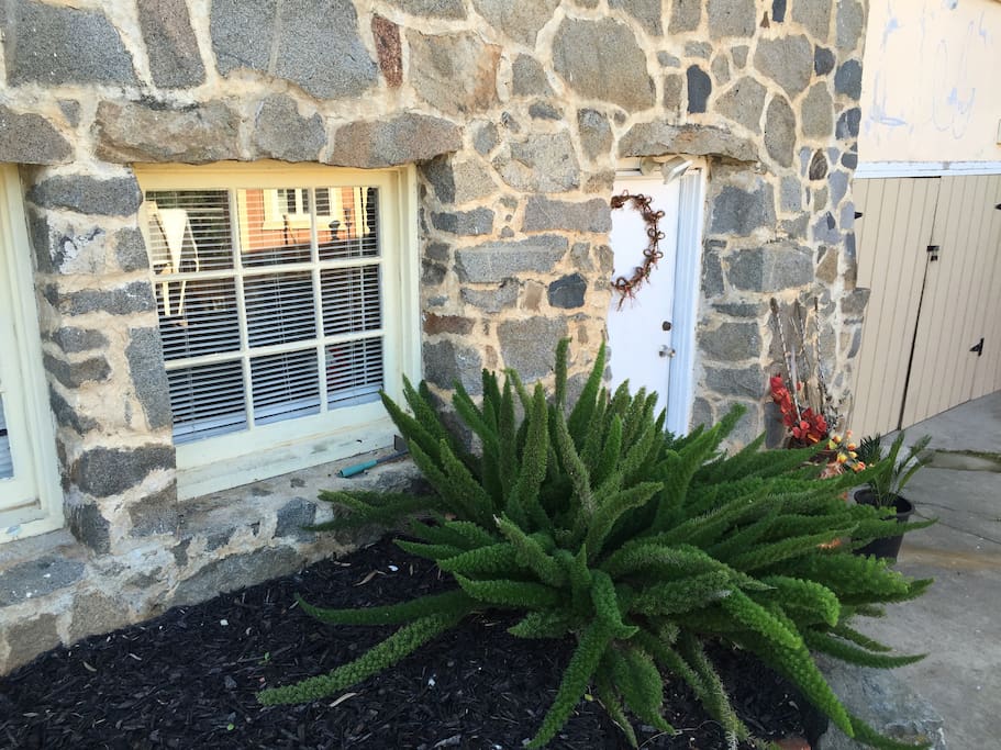 private front entrance