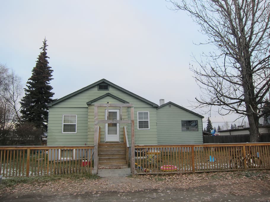 Front of building