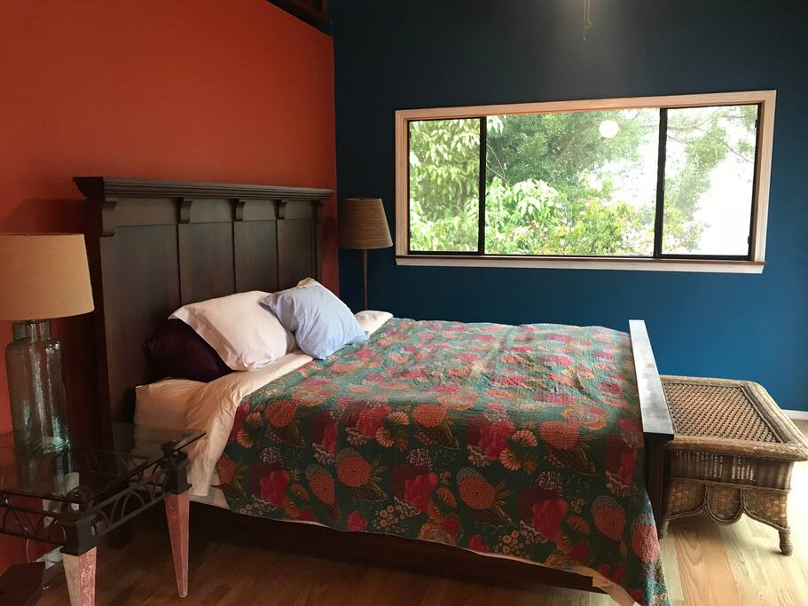 Comfortable king size bed