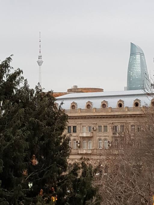 Panorama from balcony