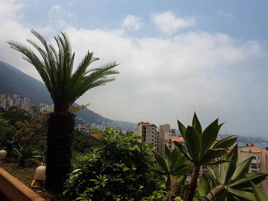 Beautiful 180degrees sea and mountain view