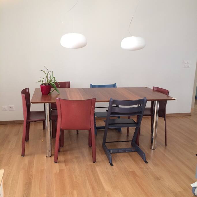Offenes Esszimmer