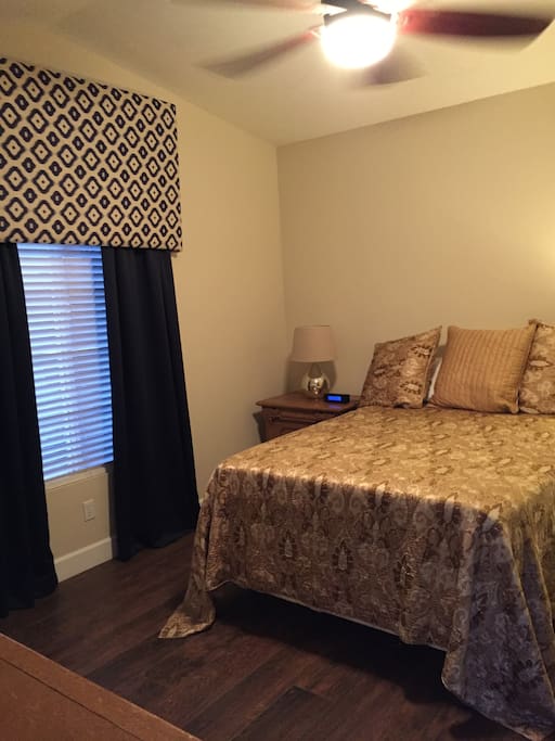 Plush Queen size bed
