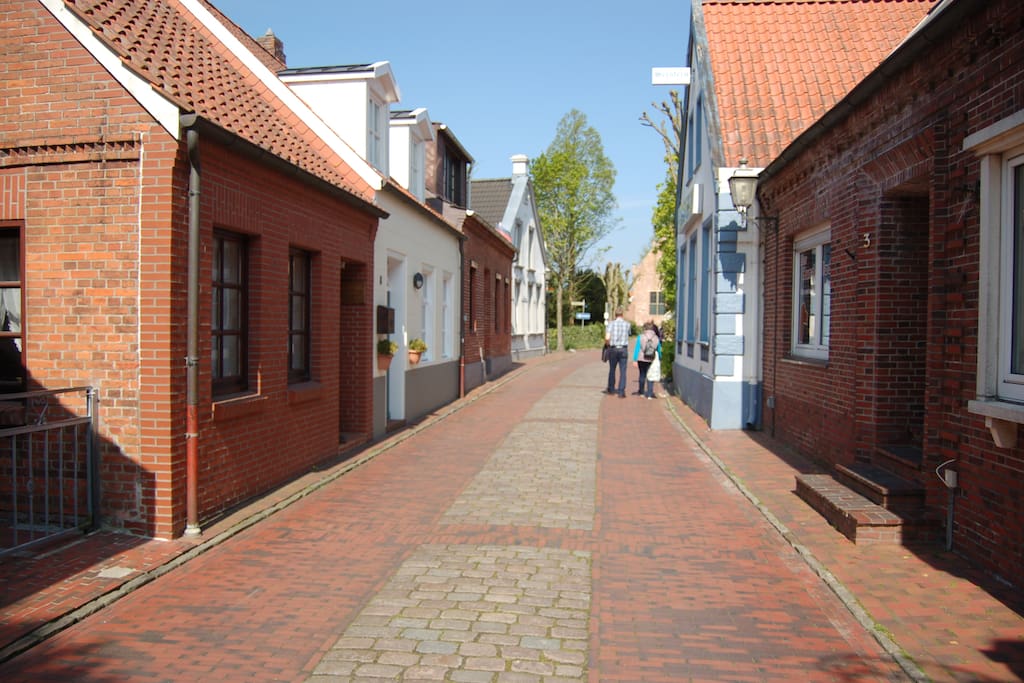 Blick in die Hohe Straße