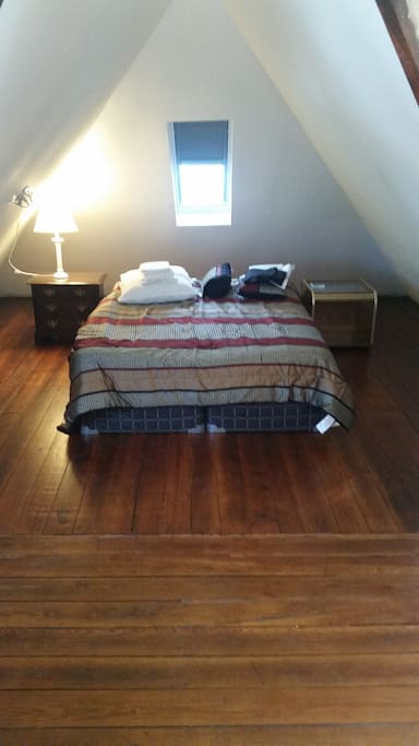 loft sleeping area