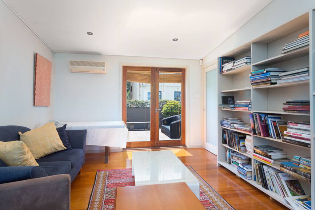 South oriented side of the bedroom