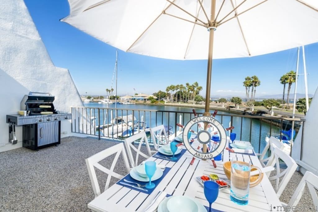 Waterfront Balcony Patio