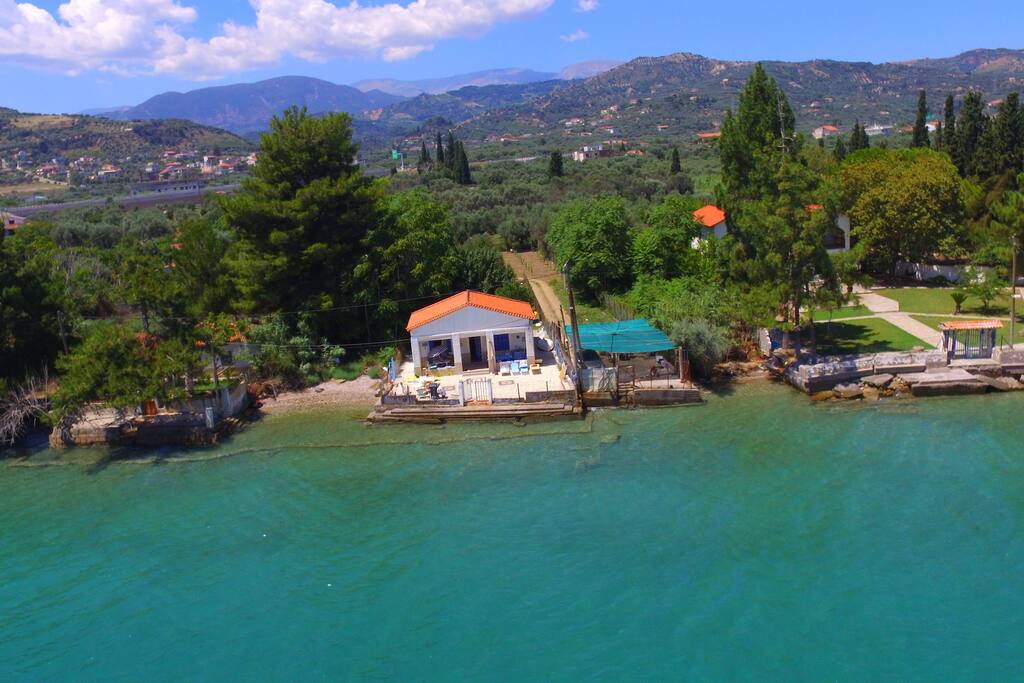 Remote and private location of the beach house