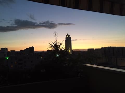 Beautiful T3 heart Gratte Ciel next to the subway