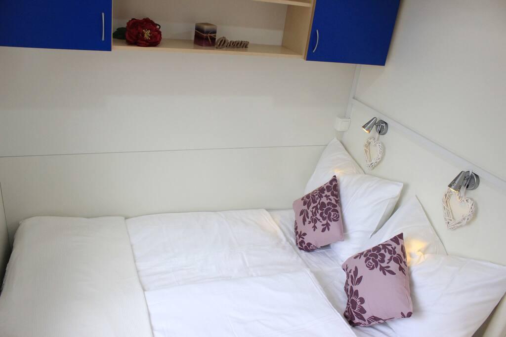 Master bedroom with double bed