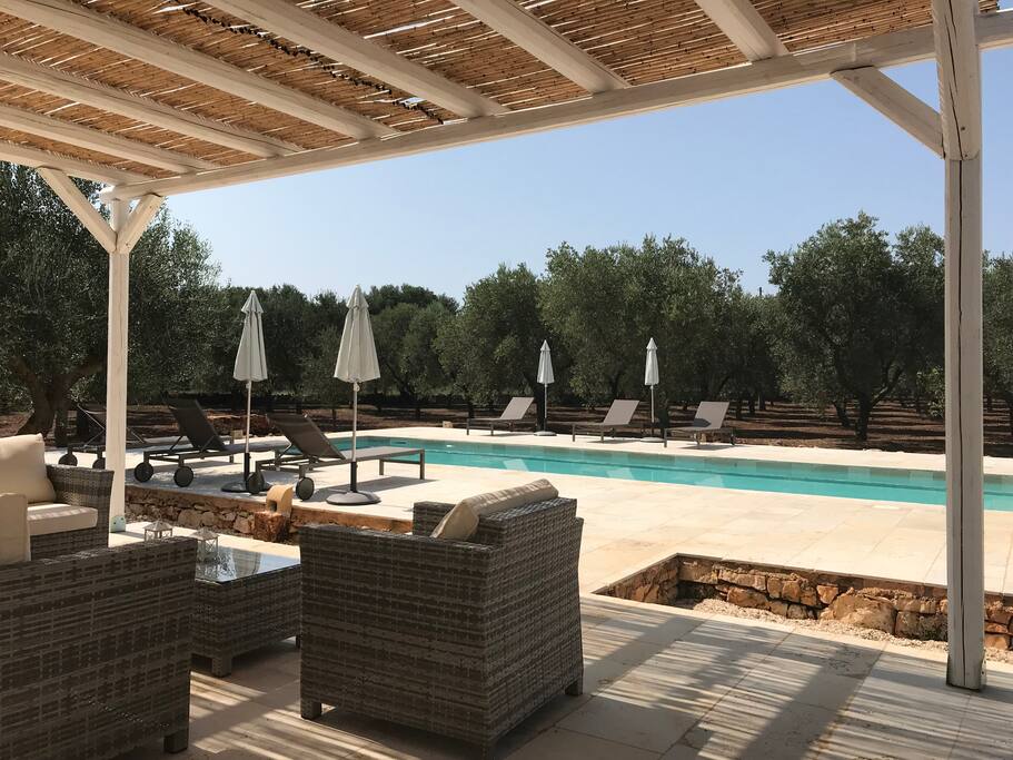 Pool pergola