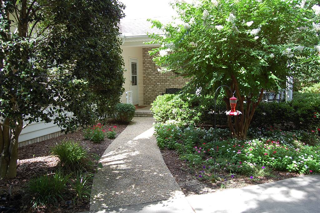 You will have your own private entrance.