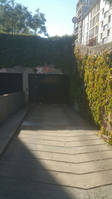 Entree du Parking