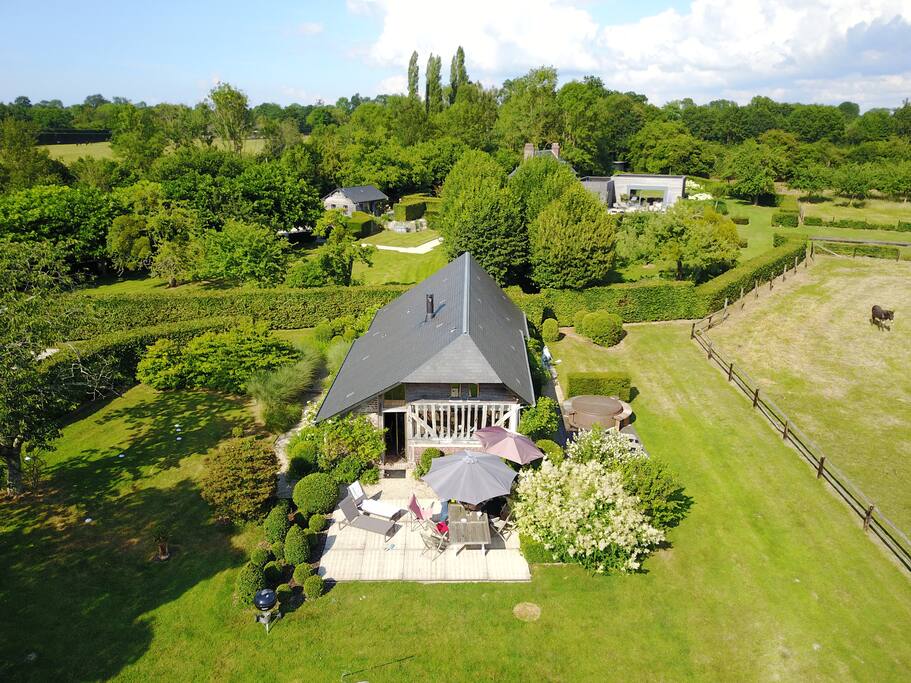 Vue terrasse Juillet 2018