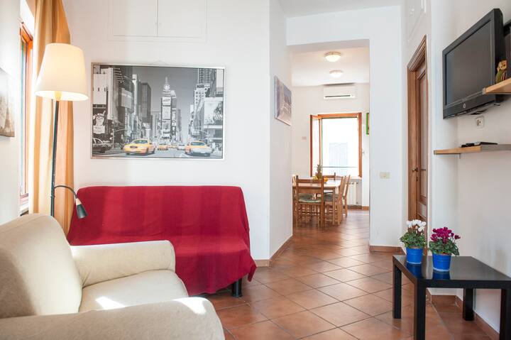Flatinrome Trastevere A - Terrace + Wifi + Jacuzzi