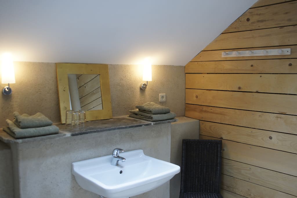 Guest room @ Chez Morel.