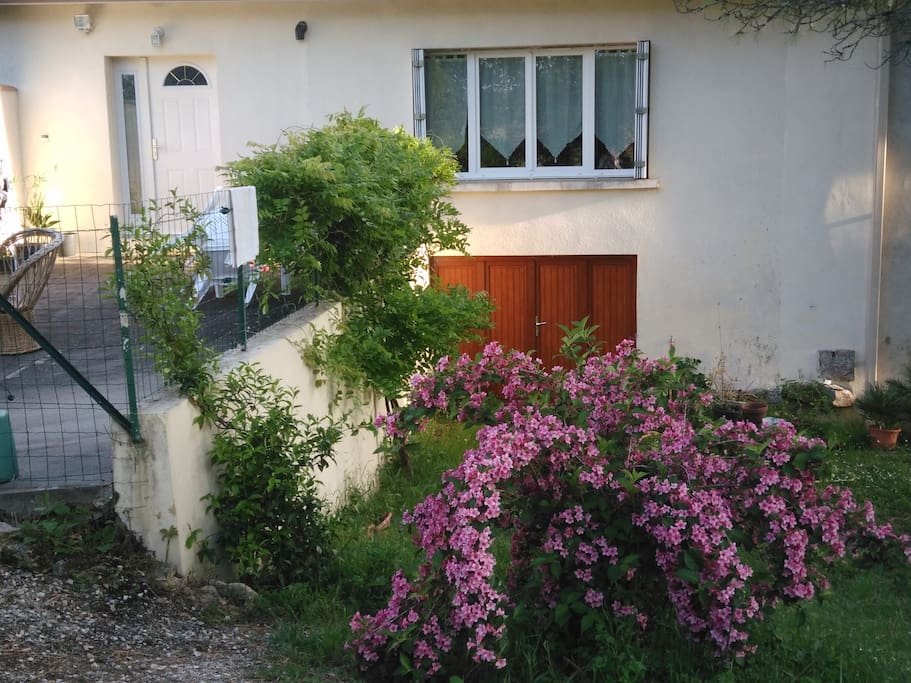 entrée de la maison