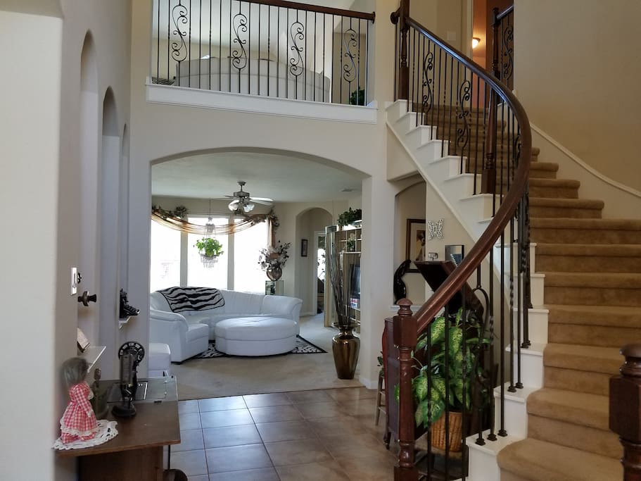 Living Room and foyer