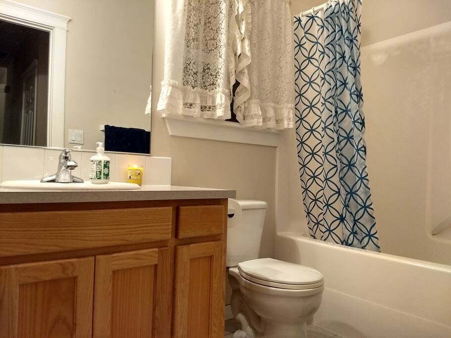 Private bathroom.