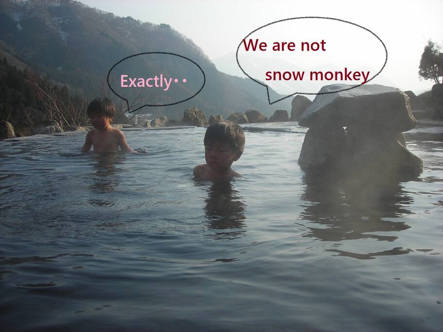 I can take you to outside onsen by car 10min.