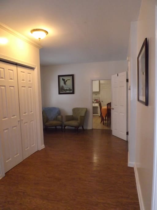 View Upon Entering Cottage