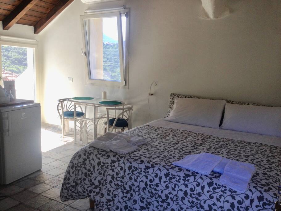 view of bed