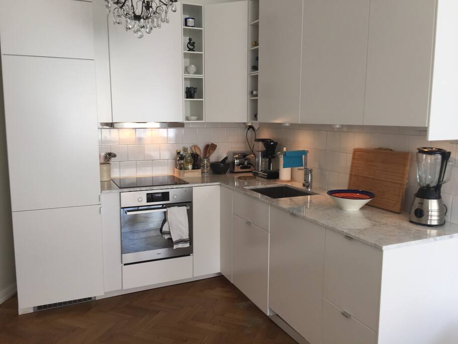 Fully equipped kitchen