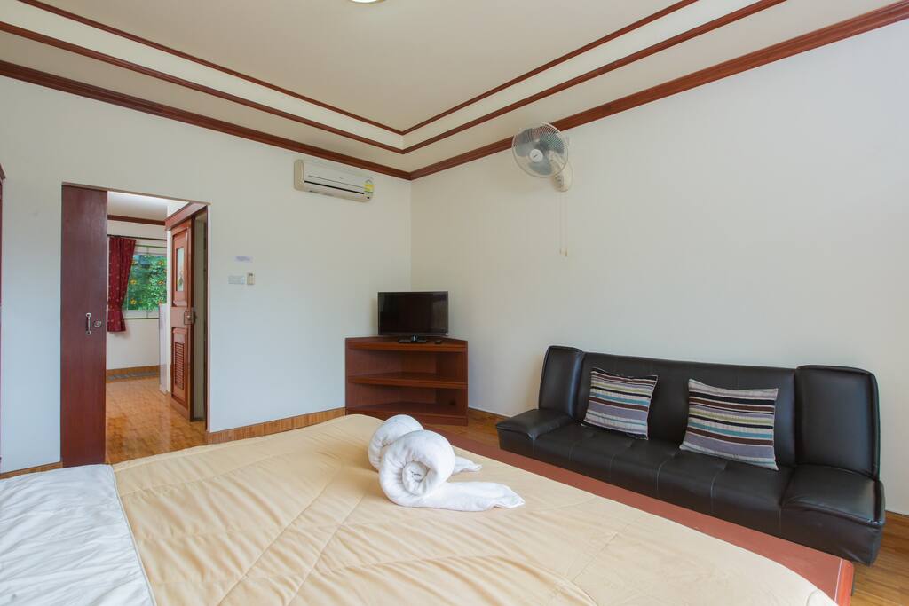 spacious room