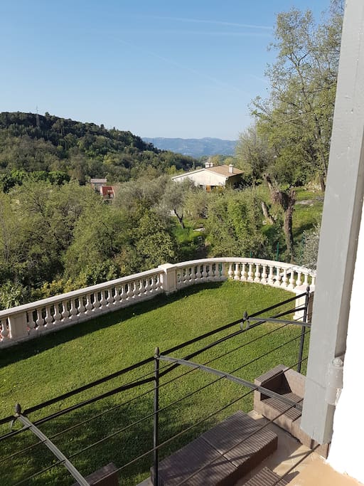 Vue depuis les chambres