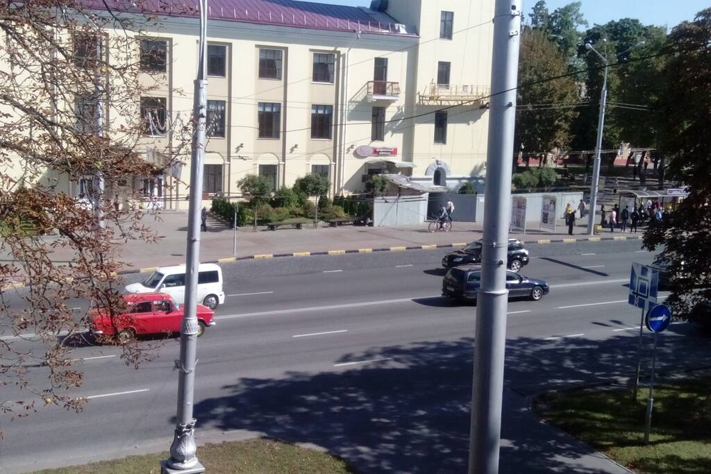 Вид на достопримечательность