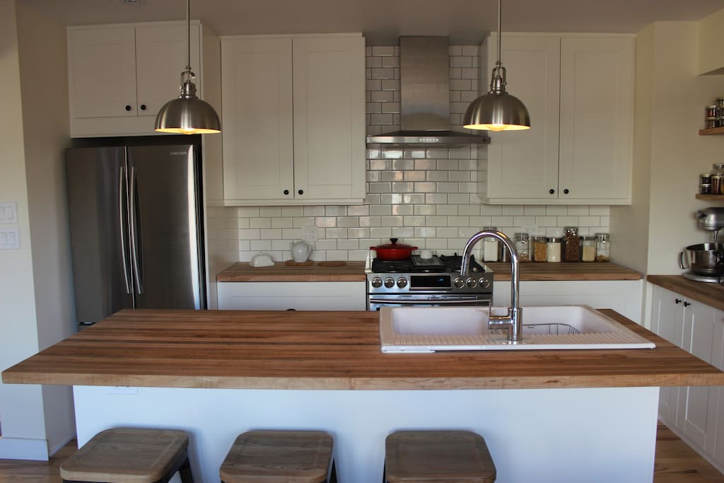 Newly renovated kitchen