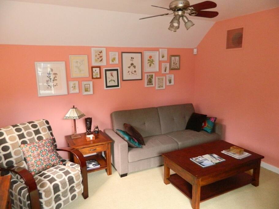 Downstairs living space