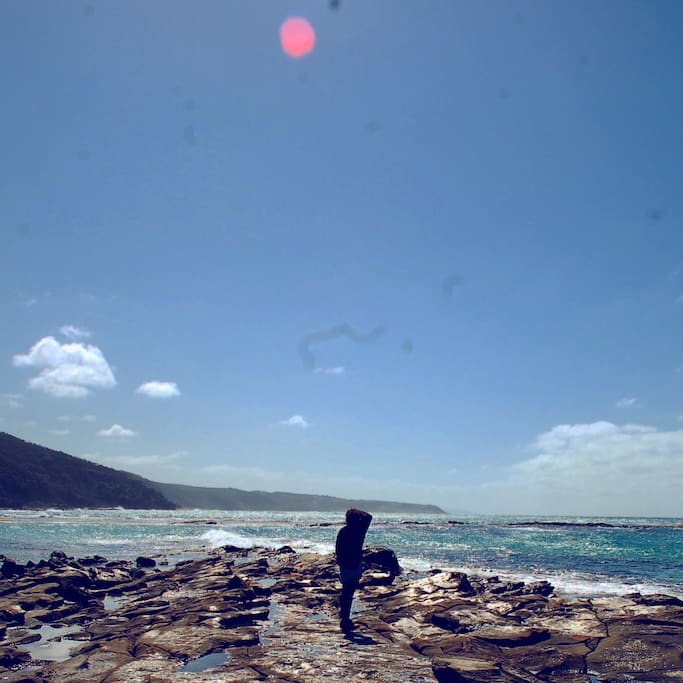 Right at the start of the Great Ocean Walk