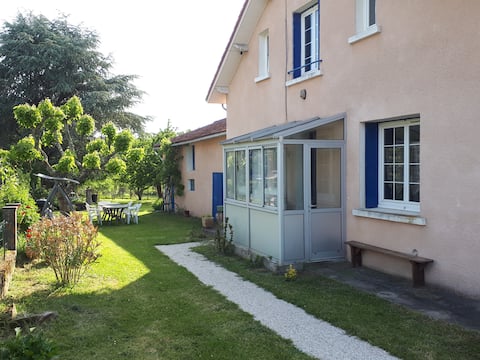 "the house with blue shutters"
