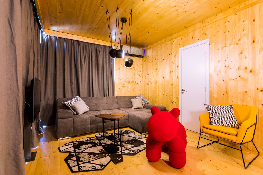 Glamping Villa Noa - living room