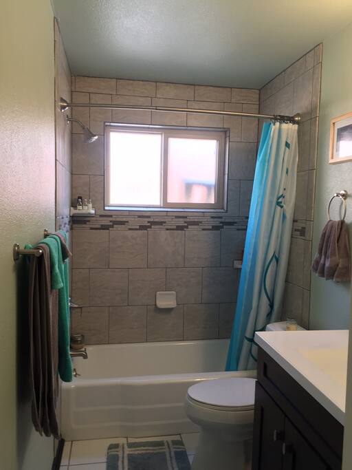 This is the guest bathroom