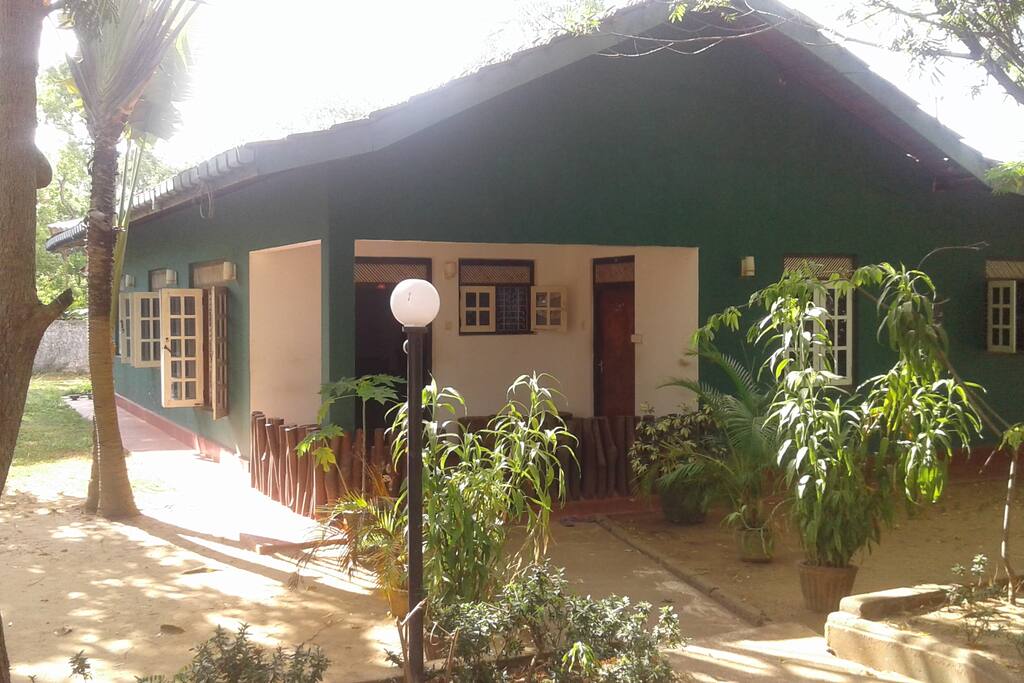 entrance to Chalet