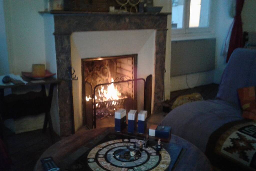 Boardgames around the fire