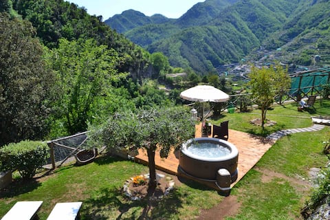 The Ancient Times - outdoor hot tub