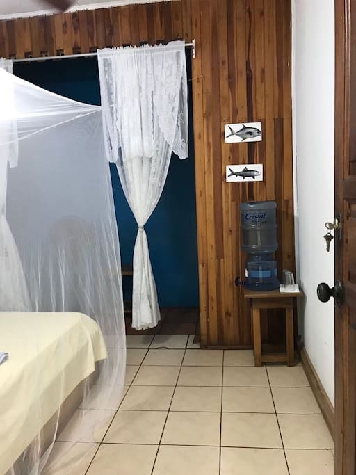 Room comes with 5 gallon water jug