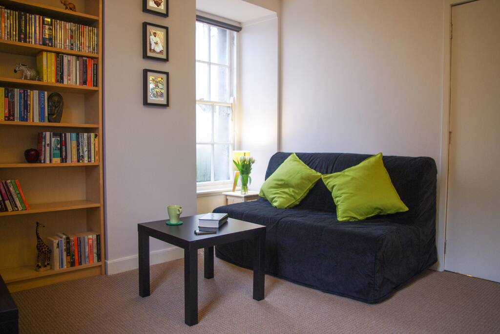 Sofa bed for up to two further guests.