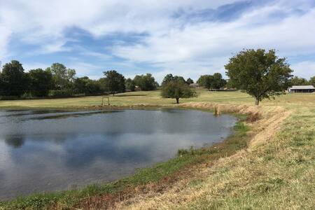 Private suite surrounded by beautiful acreage.