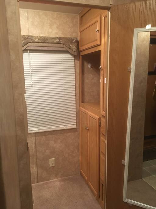 2nd Bedroom with 3 bunk beds & closet.