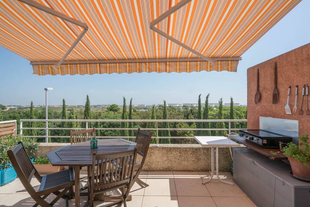 Terrasse de 12 m2