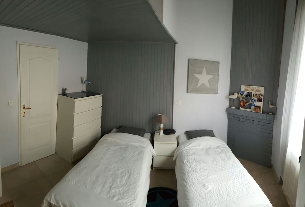 Chambre version twin bed