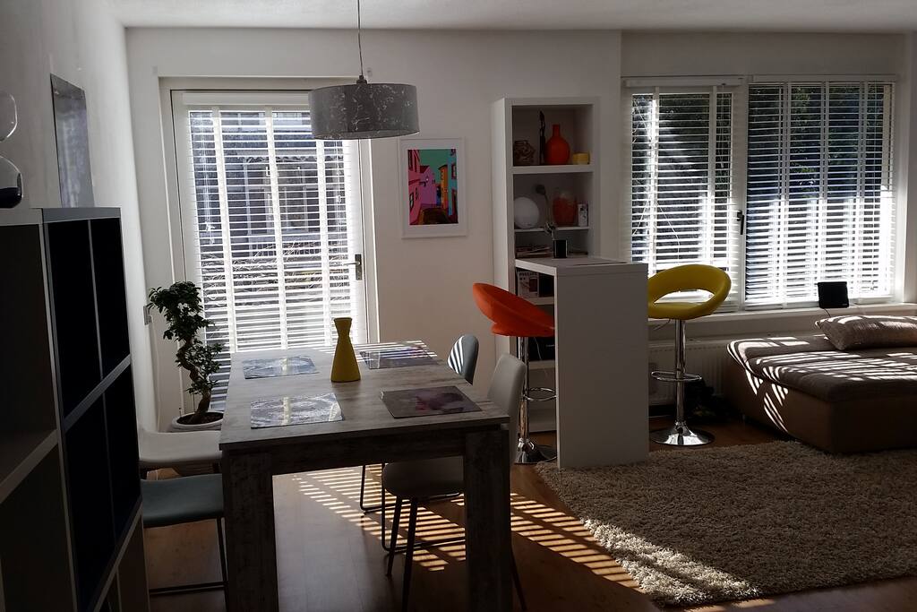The living area