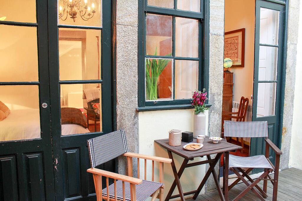 Private patio