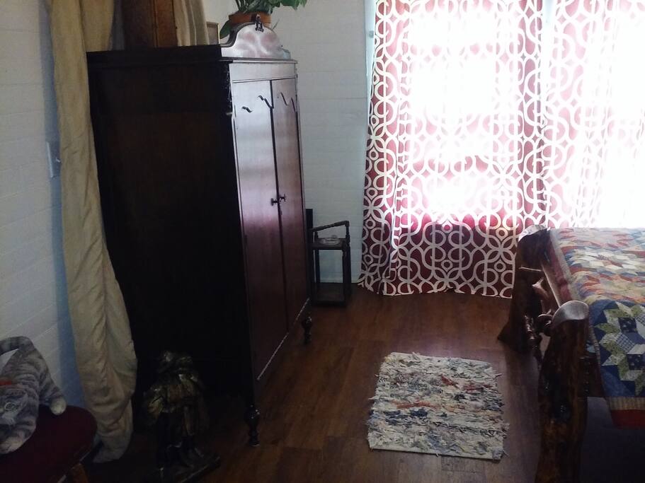armoire for hanging clothes