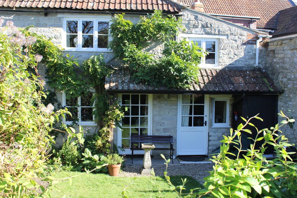 Owl Cottage with front garden